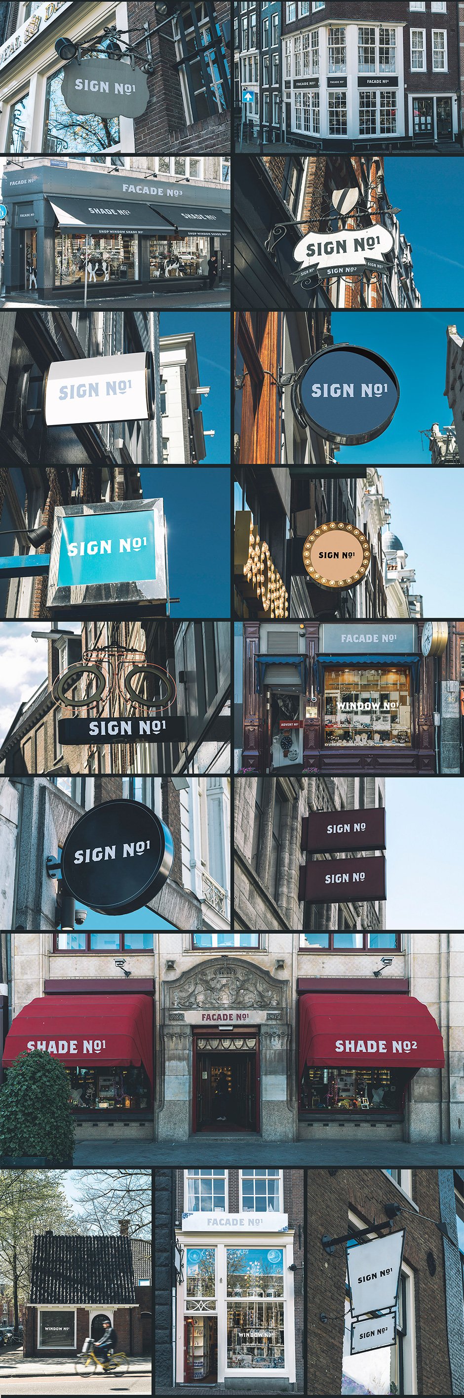 30 Signs Facades Paris & Amsterdam