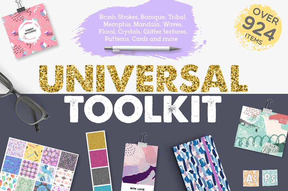 Universal Toolkit 924 Items