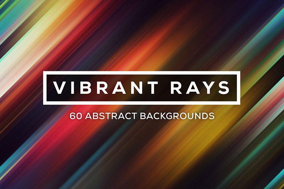 Vibrant Rays - 60 Ray Backgrounds