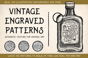 Vintage Engraved Patterns