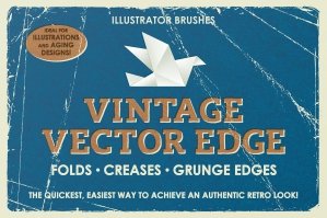 Vintage Vector Edge Brushes