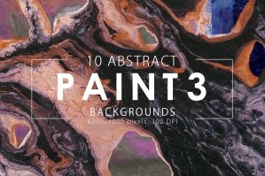 Abstract Paint Backgrounds Vol. 3