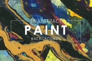 Abstract Paint Backgrounds Volume 1
