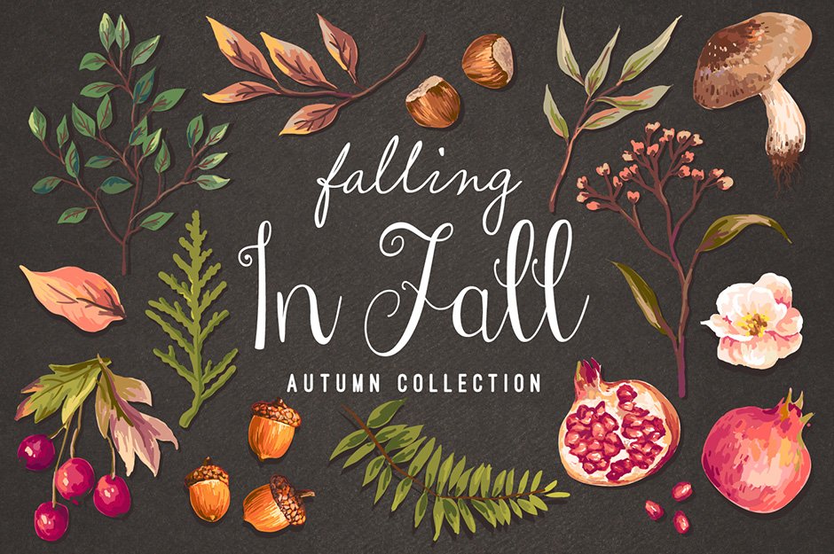 Hand-drawn Autumn Collection