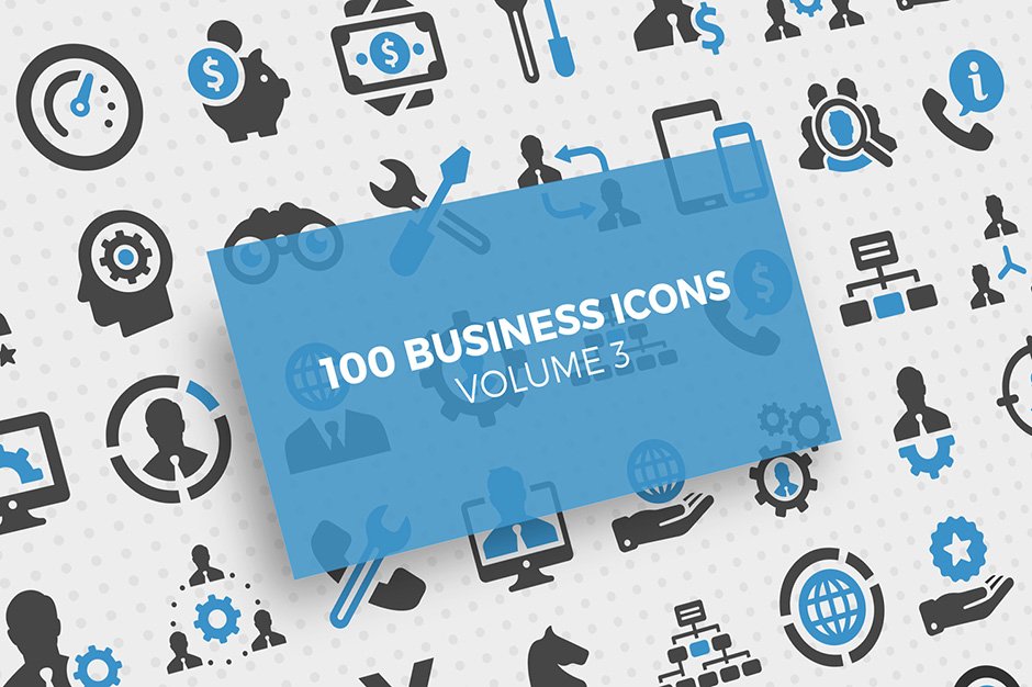 100 Business Icons Vol. 3