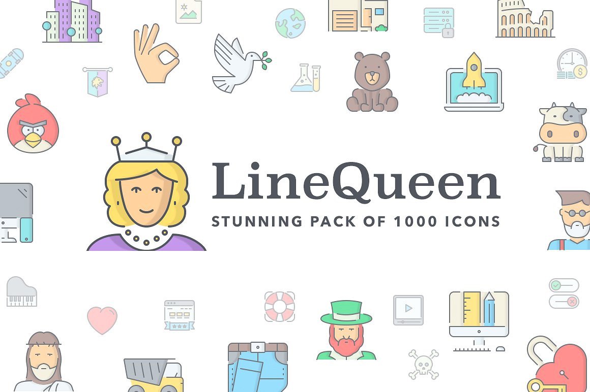 LineQueen Icons