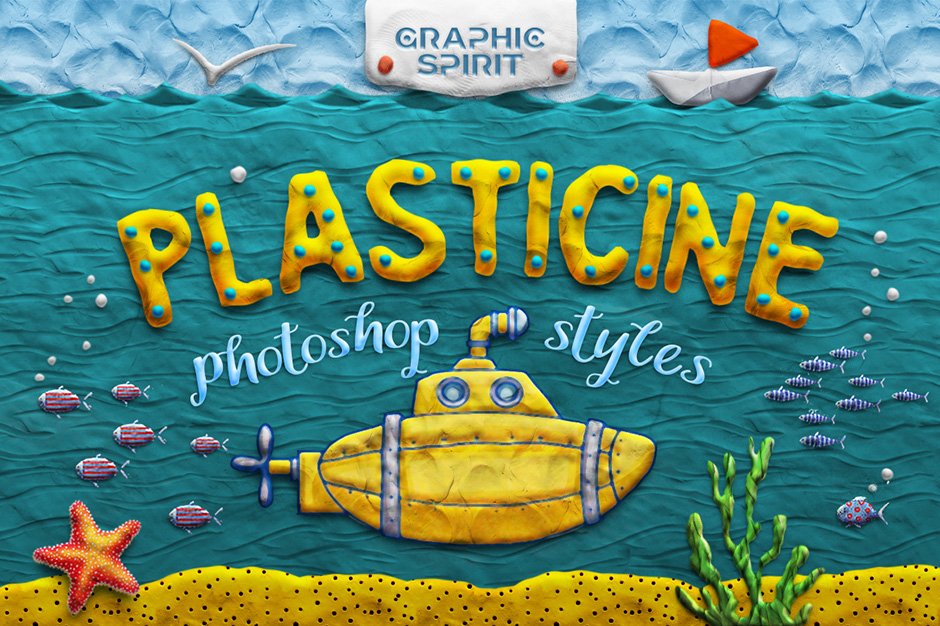 Plasticine Photoshop Toolkit - Design Cuts