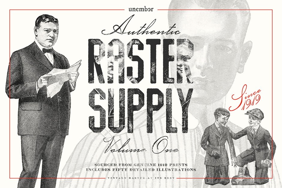 Unember Raster Supply Volume 1