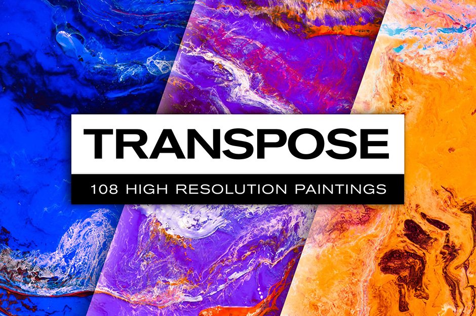 108 Transpose Paint Backgrounds