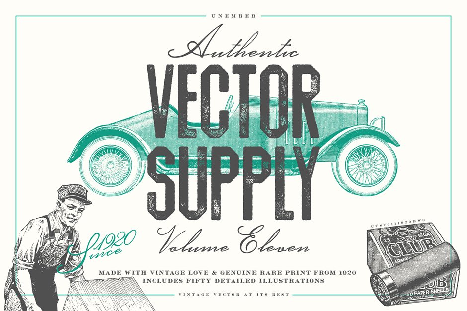 Unember Vector Supply Volume 11