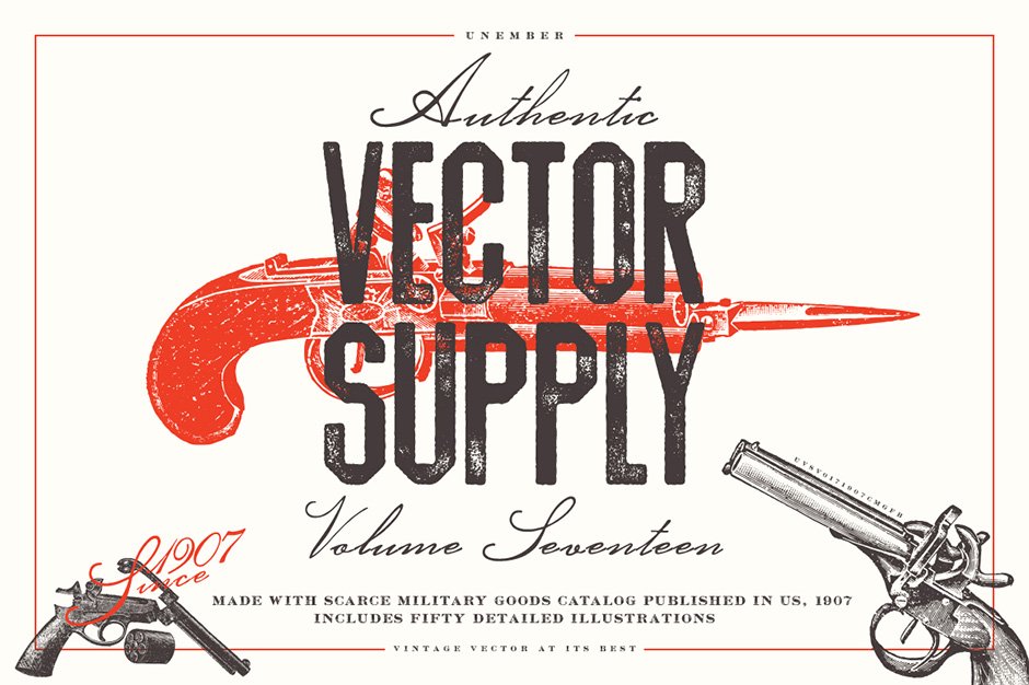 Unember Vector Supply Volume 17