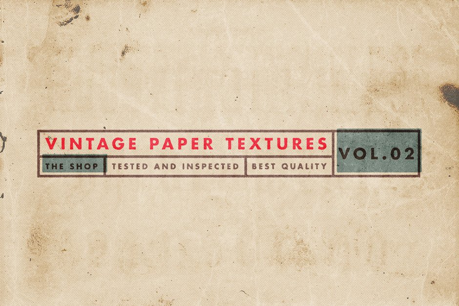 …Vintage Paper Textures Vol. 2