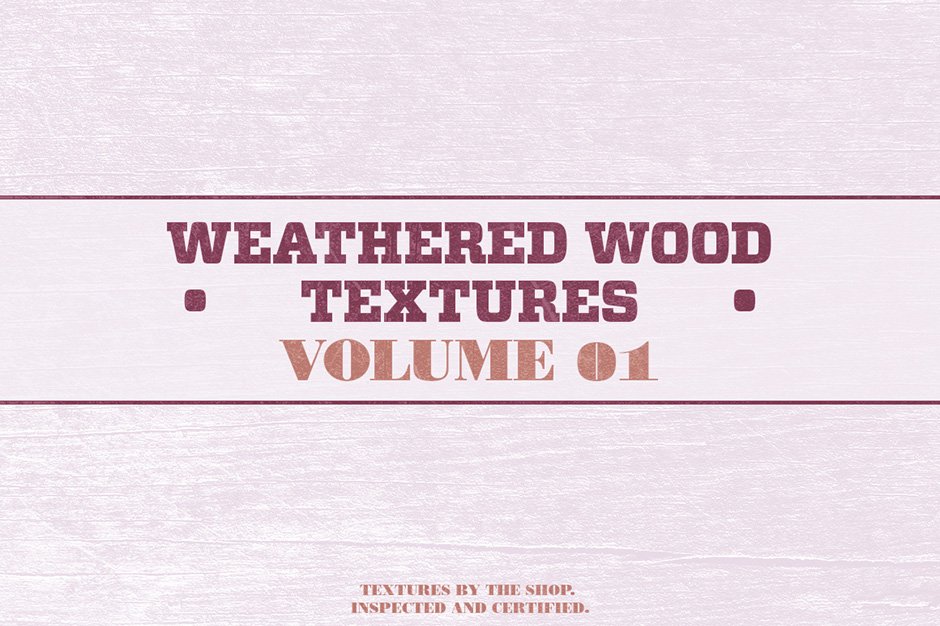 Weathered Wood Textures Volume 1