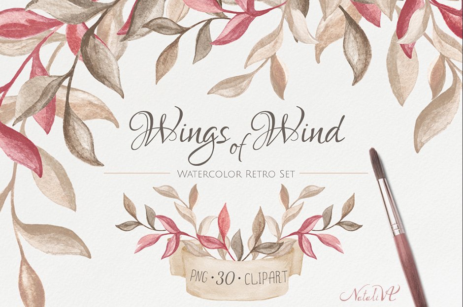 Wings of Wind Retro Set