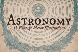 Vintage Astronomy Illustrations