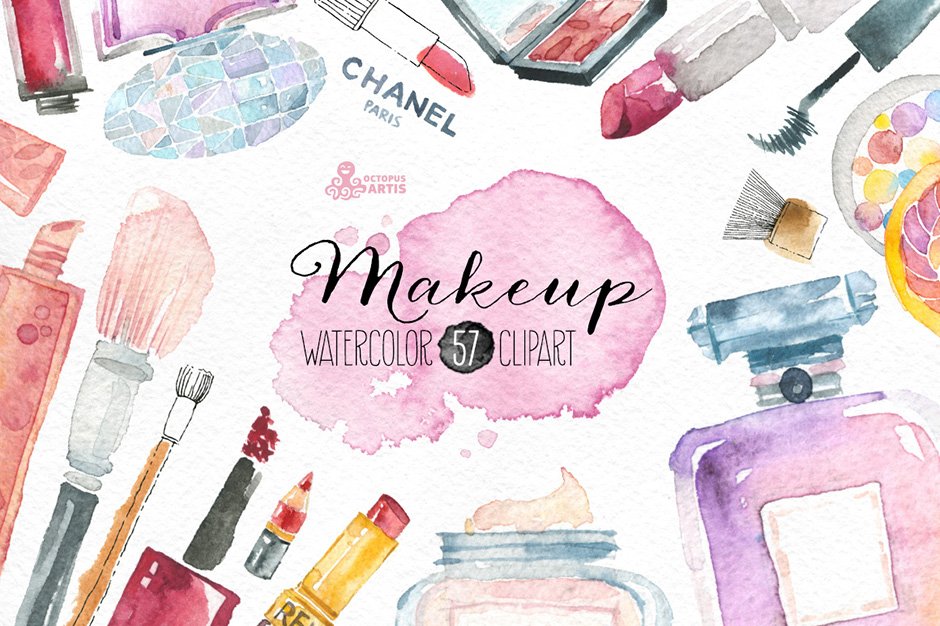 Makeup & Cosmetics Clipart