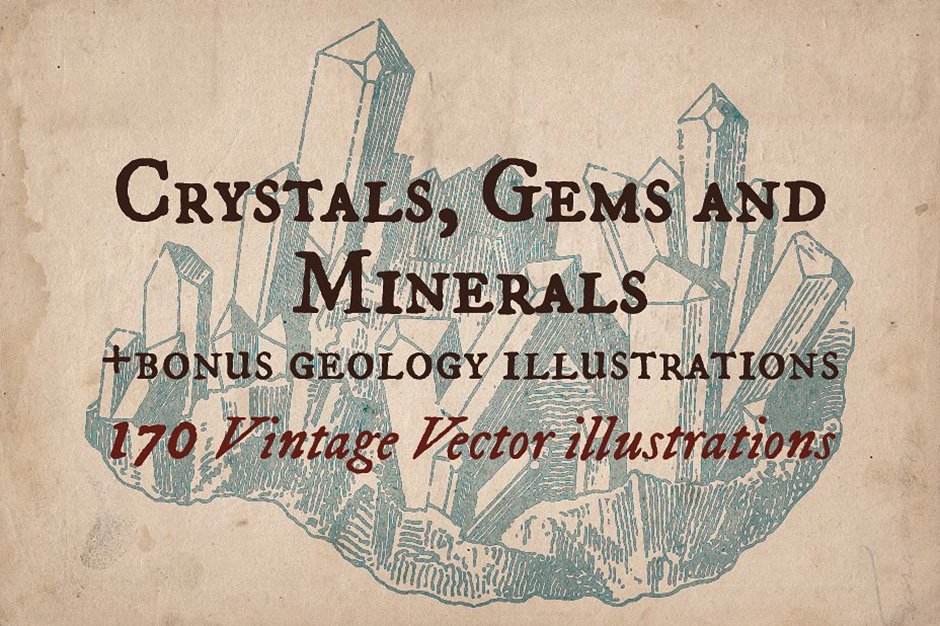 Crystals, Gems and Minerals
