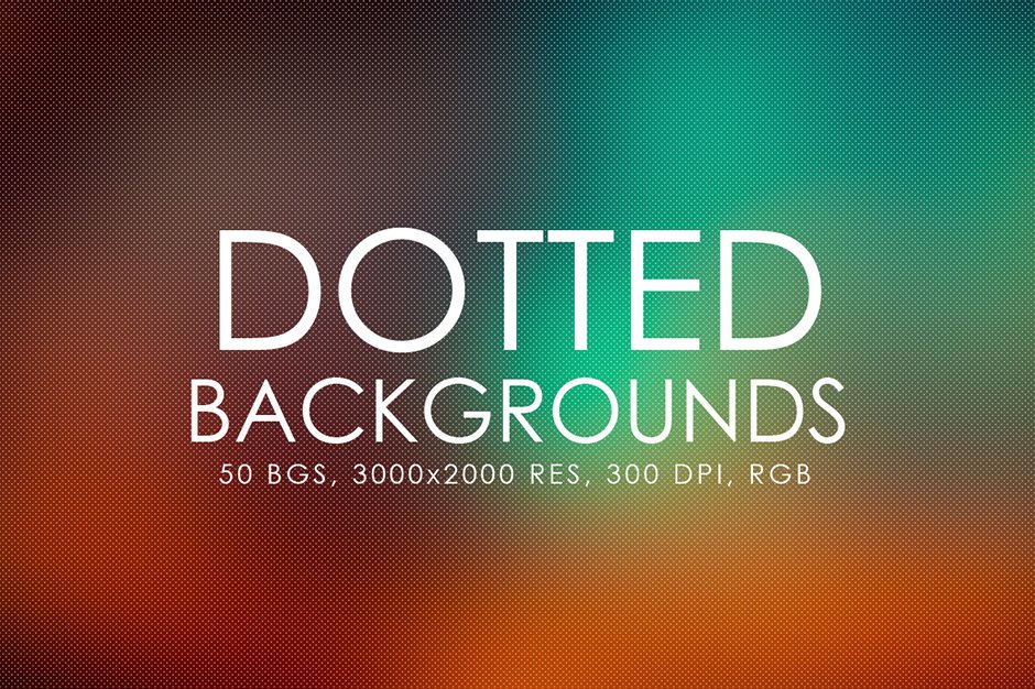 50 Dotted Blur Backgrounds