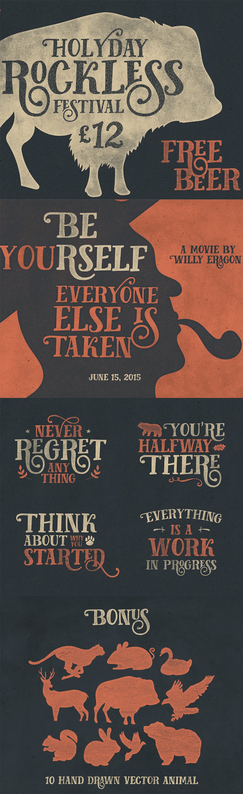 Fairy Tales Typeface + Bonus