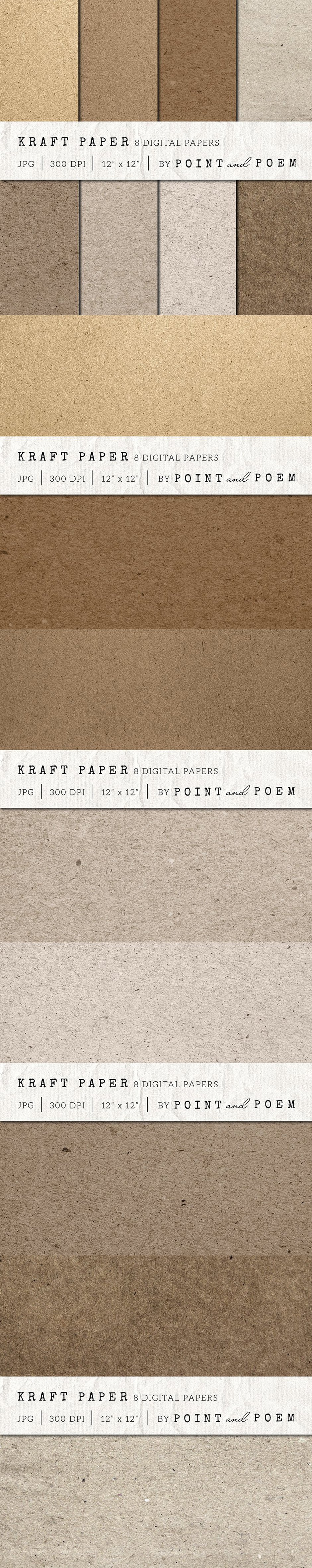 Kraft Paper Texture Pack