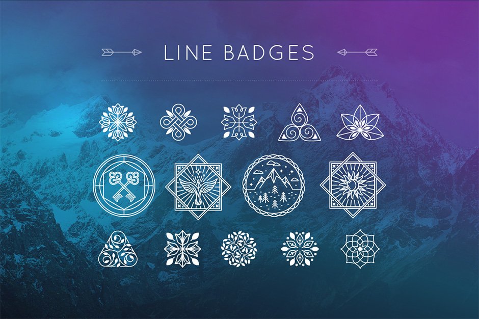 Line Badges