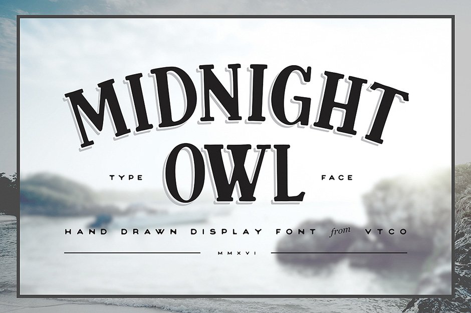 Midnight Owl Font