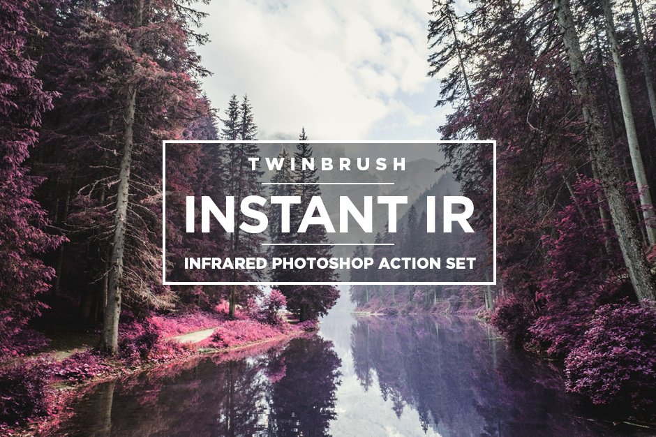 IR Infrared Photoshop Action Set