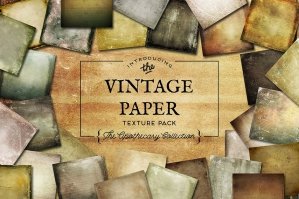 Vintage Paper Textures Apothecary