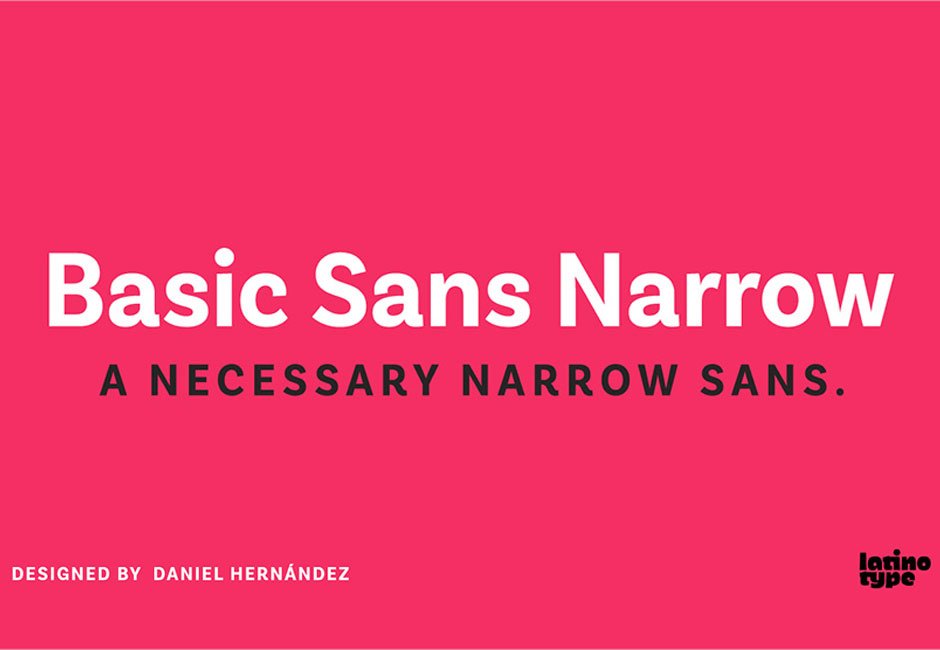 Basic Sans Narrow