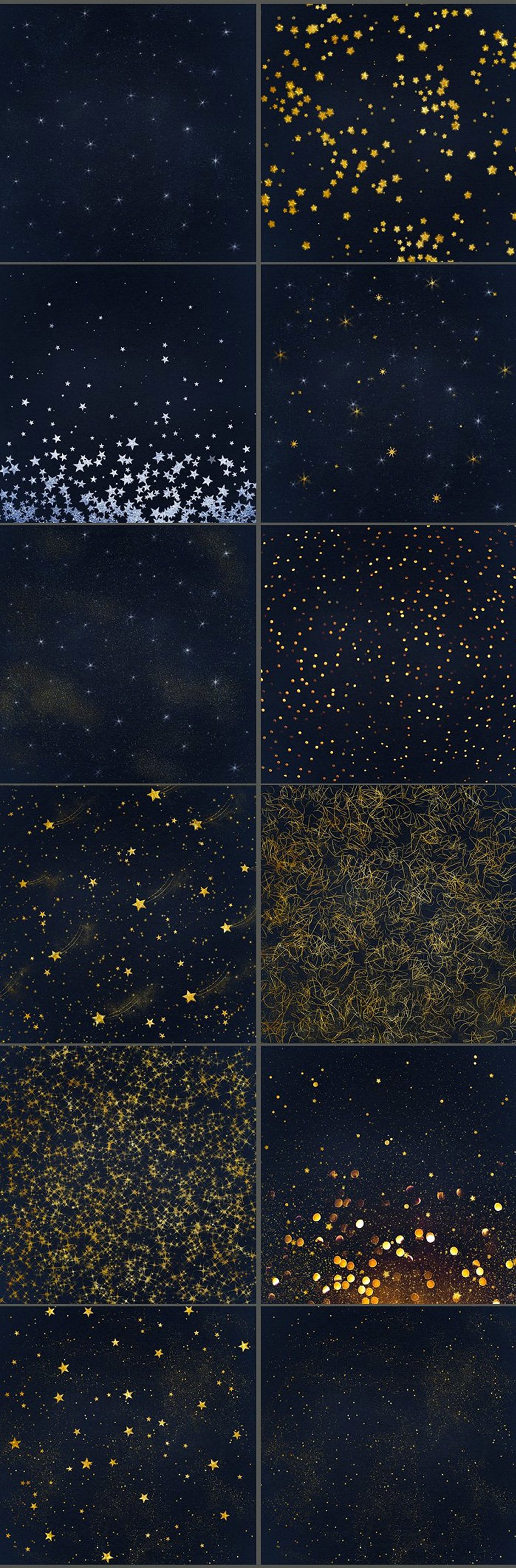 Starry Night Digital Paper