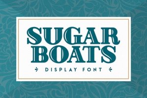 Sugar Boats Display Font