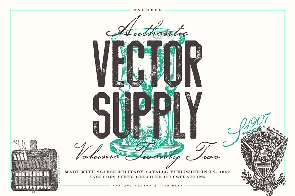 Unember Vector Supply Volume 22