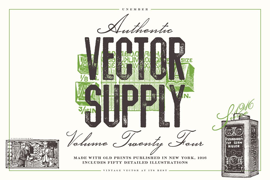 Unember Vector Supply Volume 24
