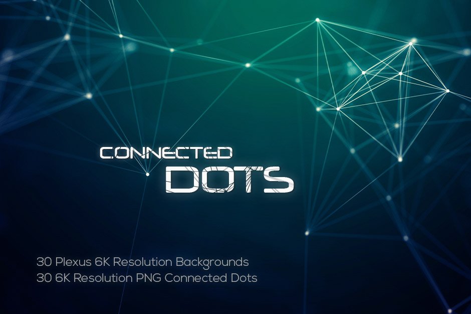 Connected Dots Backgrounds