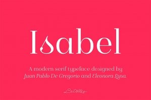 Isabel Typeface