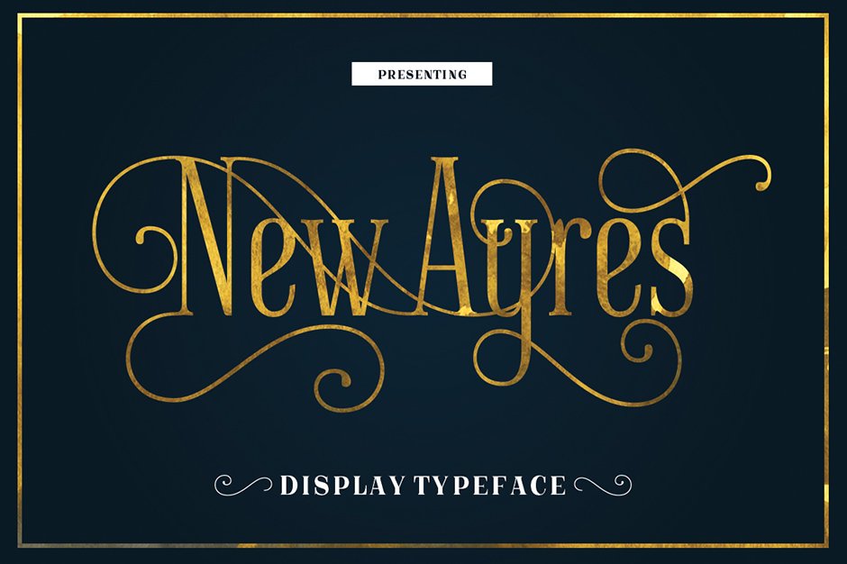 New Ayres Typeface
