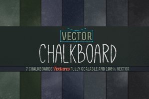 Vector Chalkboard Textures