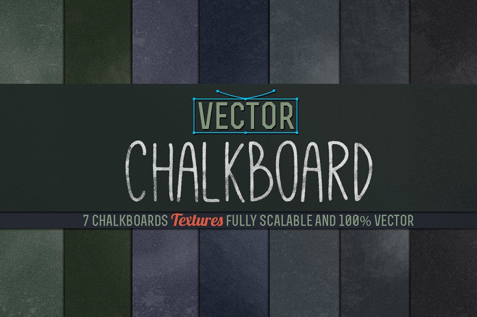 Vector Chalkboard Textures