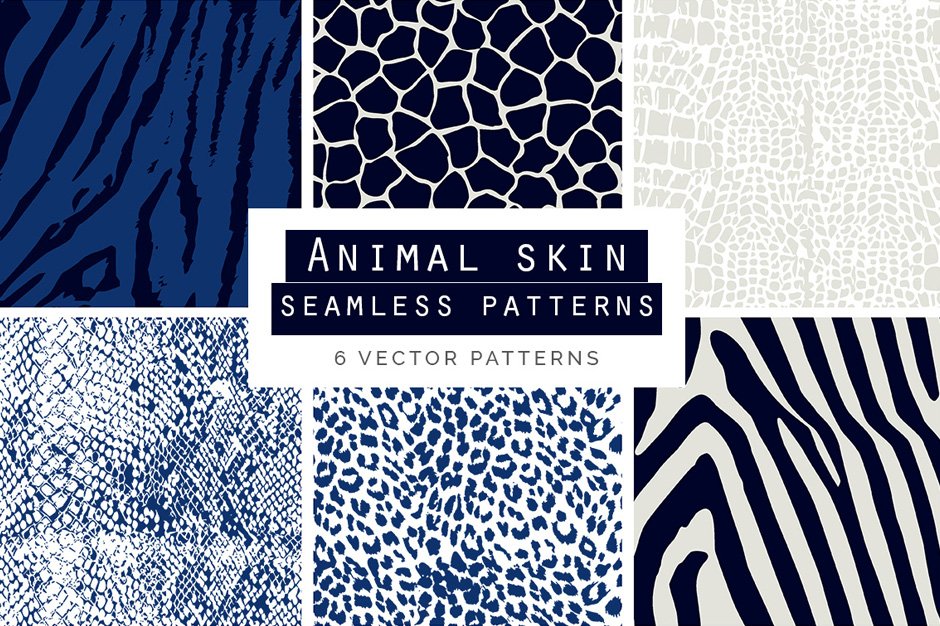 Animal Skin Seamless Patterns
