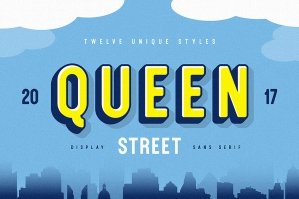 Queen Street Display Font