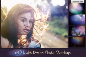 60 Sunlight Bokehs Overlays