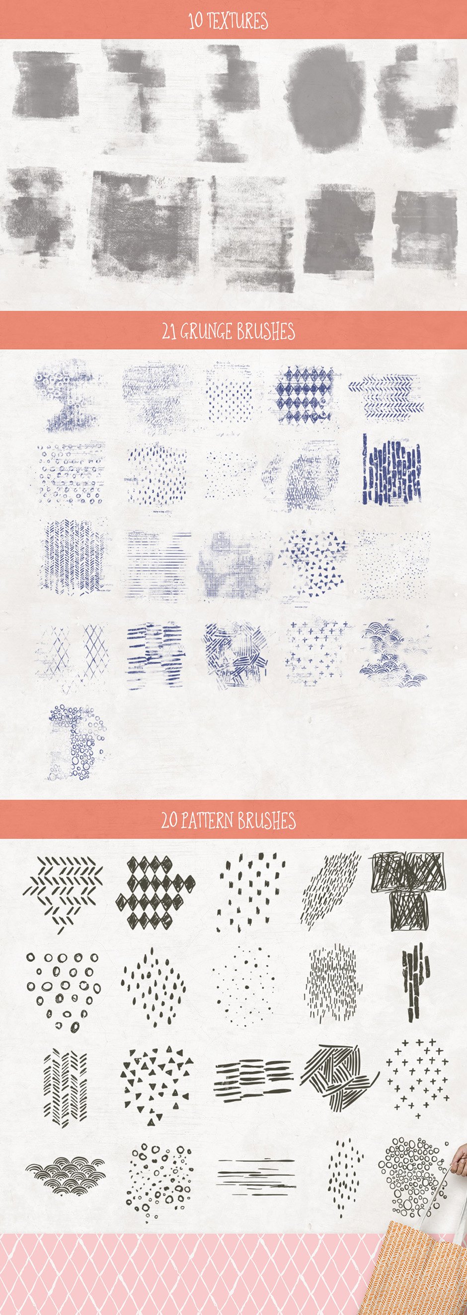 The Comprehensive Texture and Patterns Collection