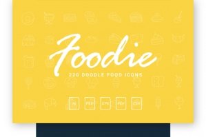 Foodie Hand Drawn Food Icons