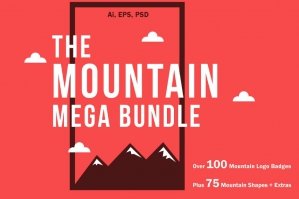 The Mountain Logos Mega Bundle