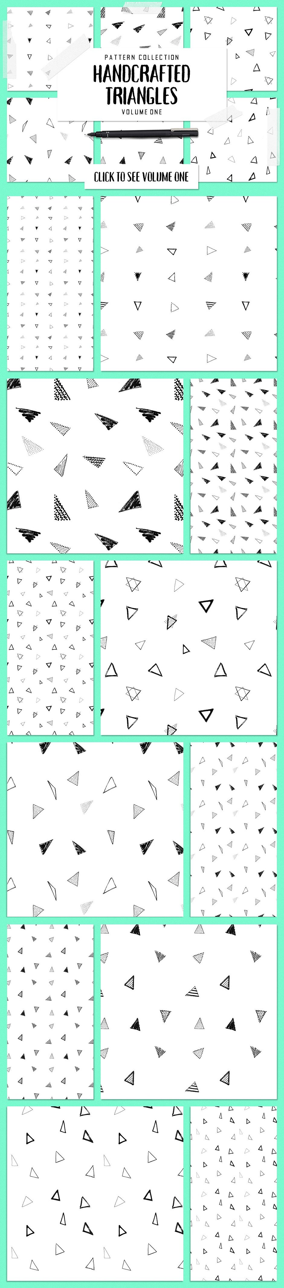 The Mega Mix Match Vector Triangles Pack