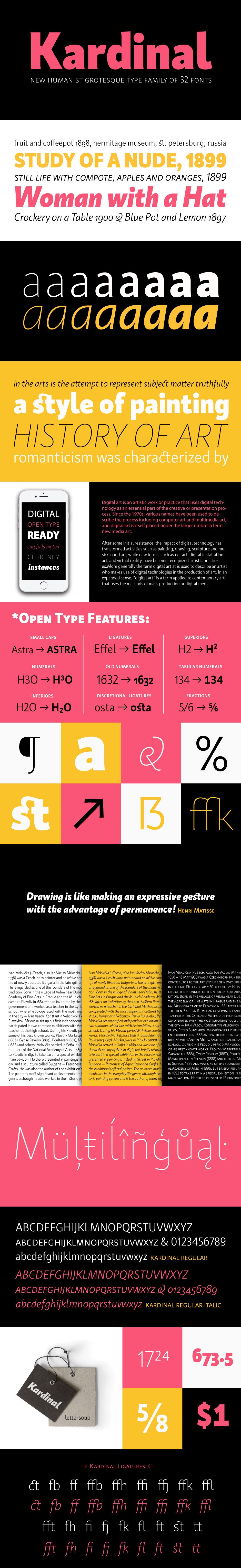 The Exceptional, Best-Selling Font Selection