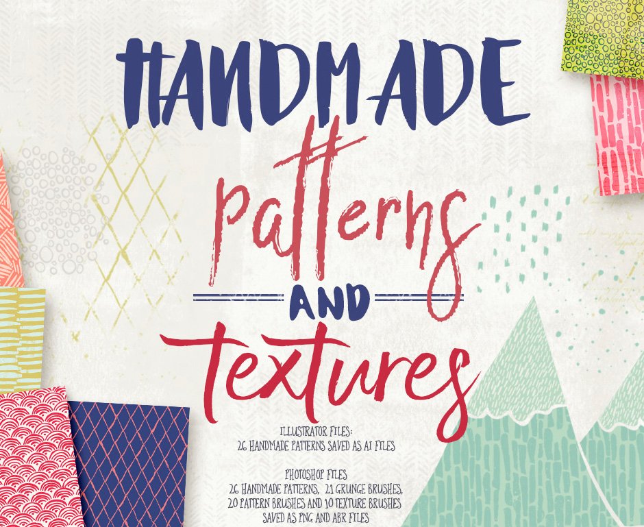Handmade Patterns and Textures