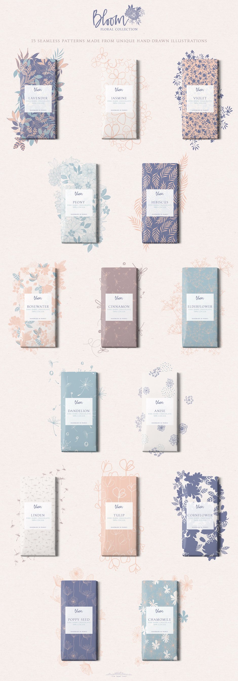 Bloom Floral Pattern Collection