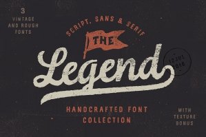 The Legend Font Trio: American Typography