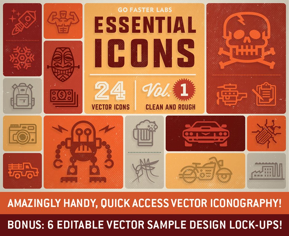 Essential Icons Vol. 1